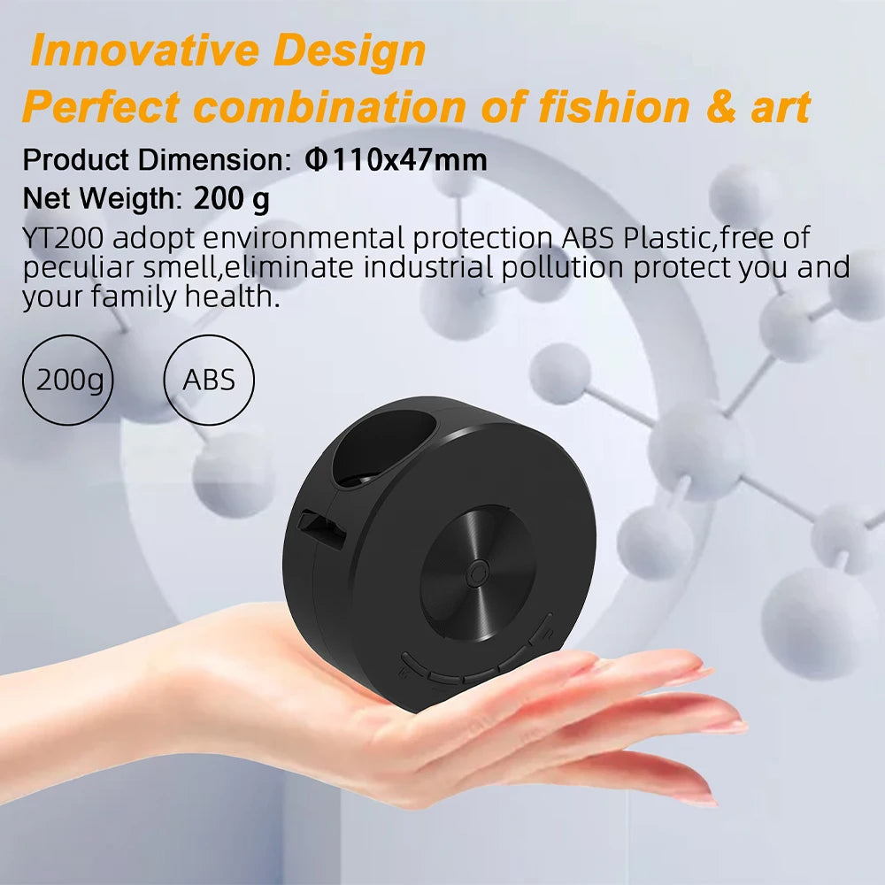 Yt200 smart projector portable LED video home theater auto focus mobile cinema same screen HD mini projector for iPhone Android